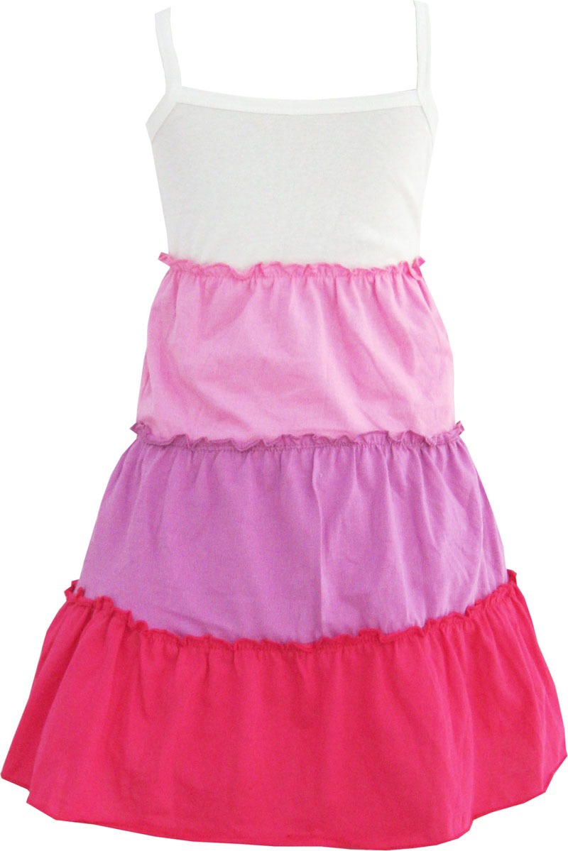 Girls dress Striped Multi-color Sundress Children Clothes size Slim Multi-Color