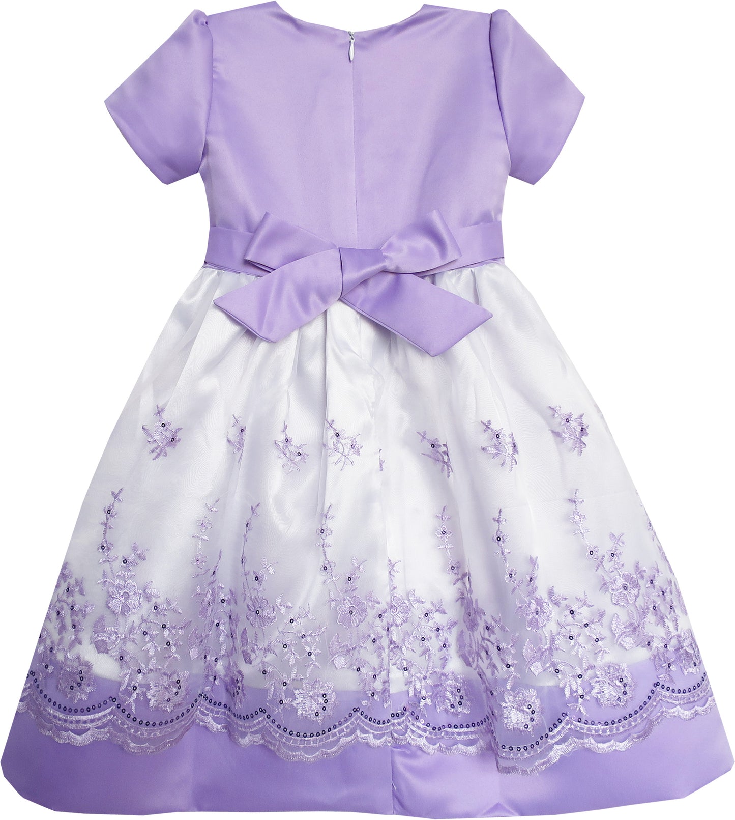 Baby Girls Dress Sparkling Lace Sequin Pageant Wedding Birthday Size 6M-5 Years