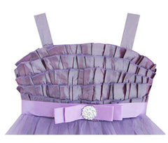 Flower Girl Dress Bow Tie Pageant Wedding Size 3-12 Years