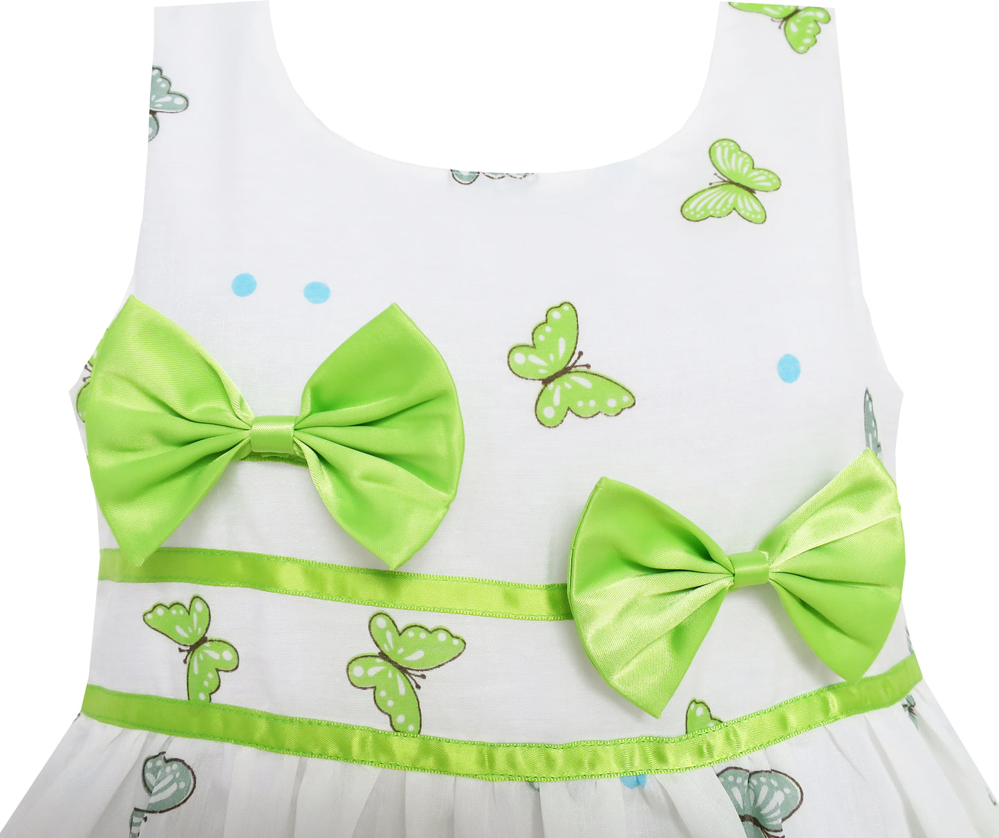 Girls Dress Unicorn Rainbow Summer Sundress Size 4-12 Years