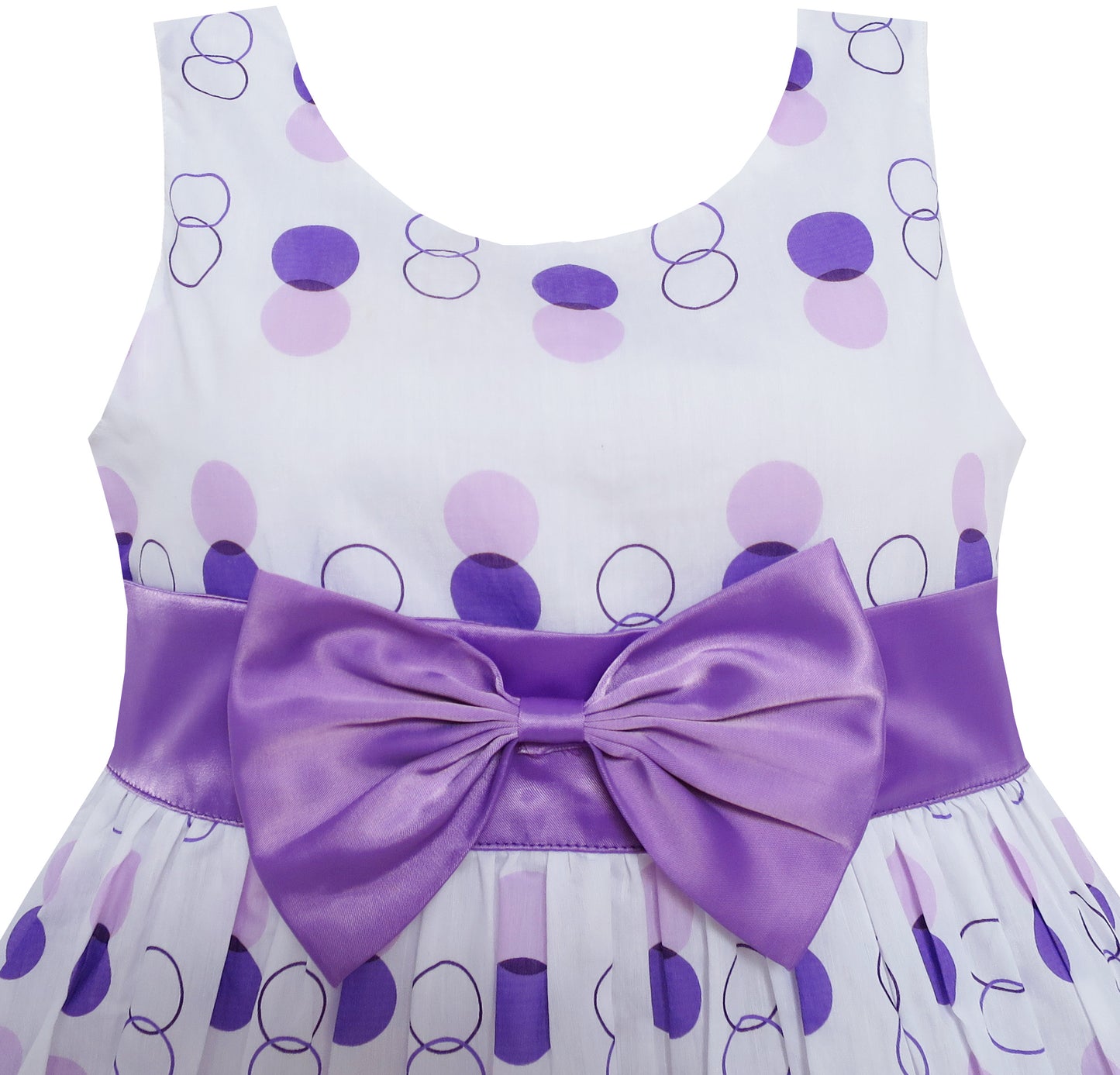 Girls Dress Peacock Tail Cool Summer Girls Clothes Size 4-14 Years