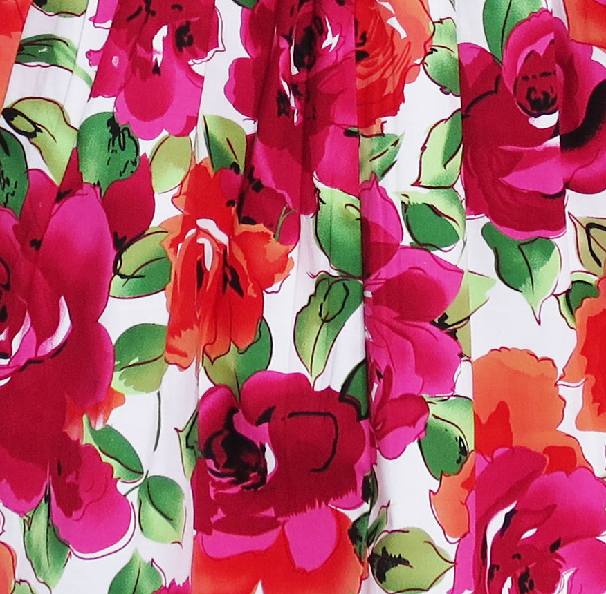 Girls Dress Flower Summer Beach Dress Size 2-12 Years