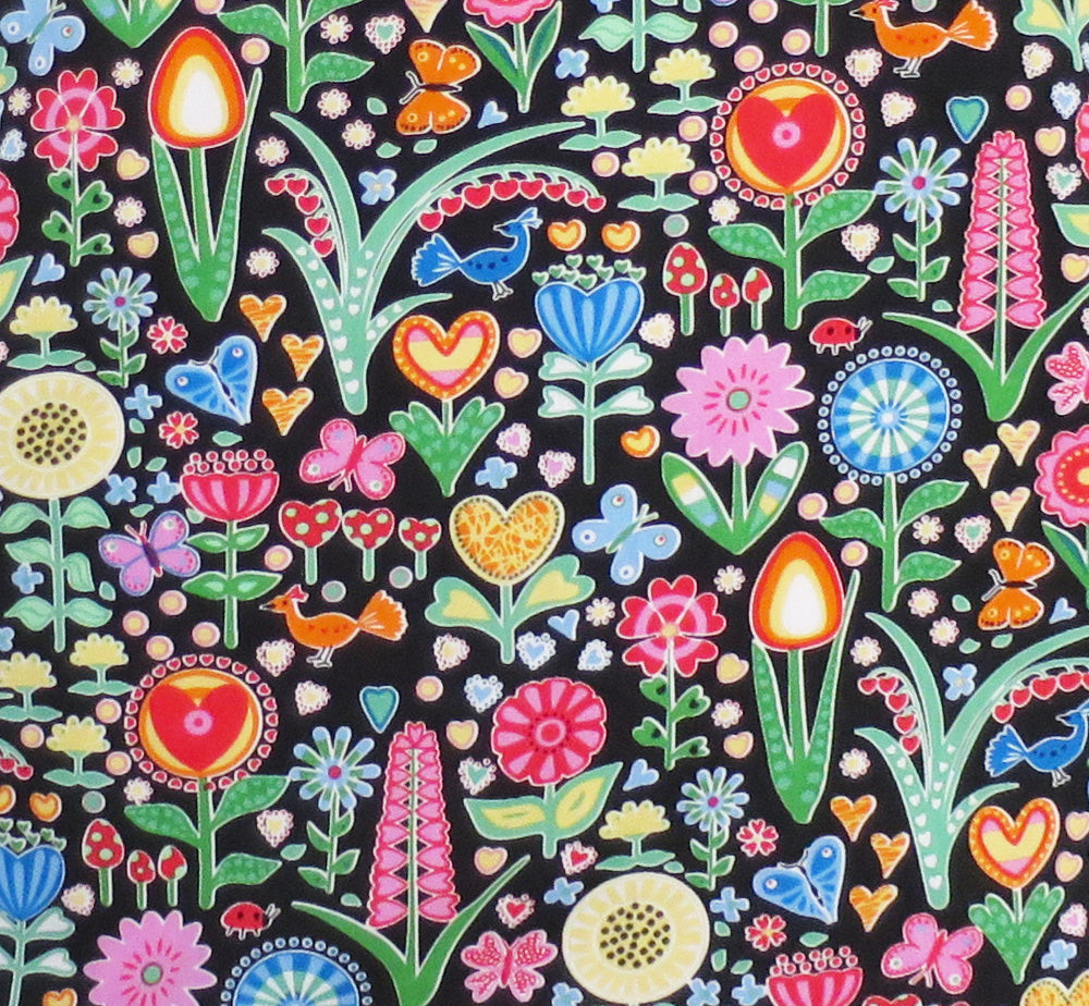 Girls Dress Turn-Down Collar Striped Blooming Rose Flower Size 2-12 Years