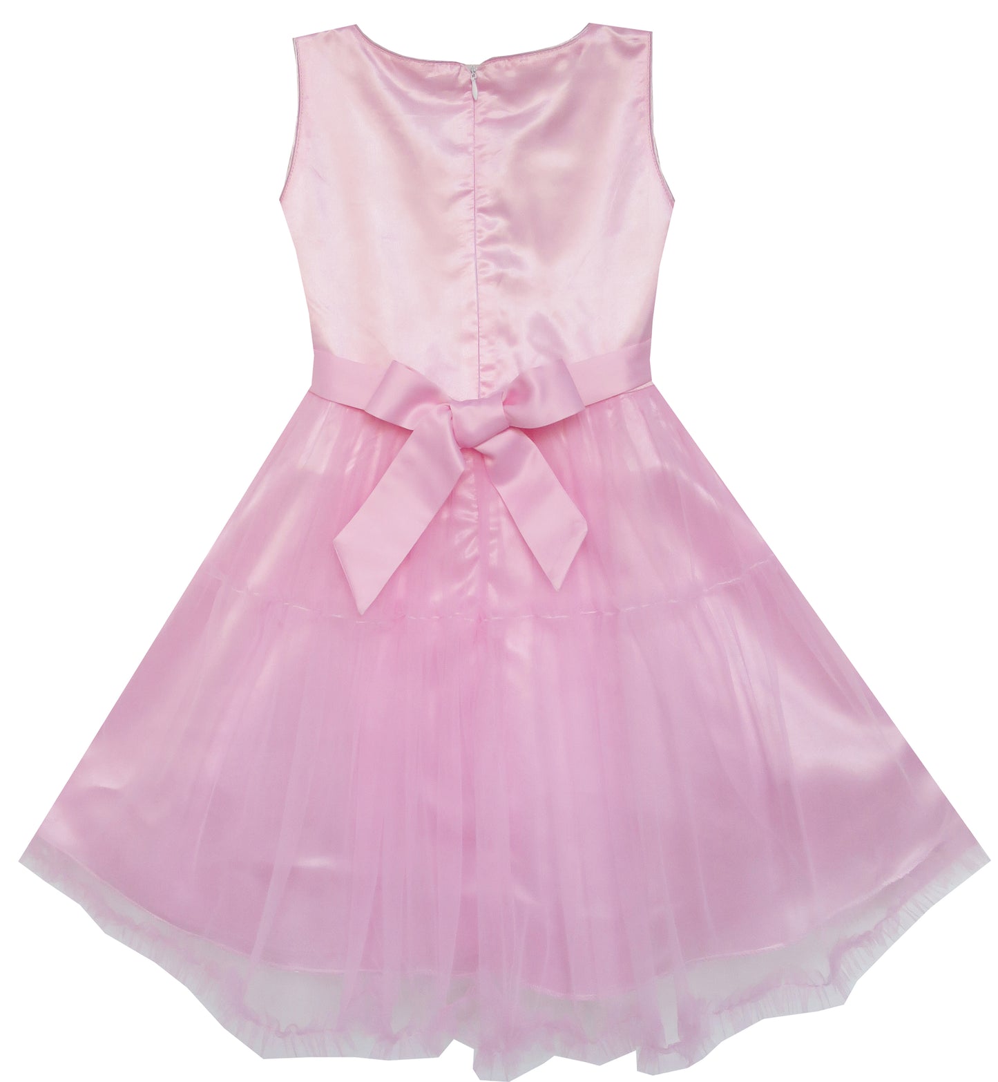 Sunny Fashion Girls Printed Cotton A-Line Dress