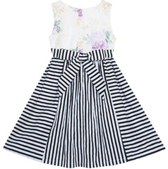 Girls Dress Leaf Print Pineapple Dragonfly Size 4-14 Years
