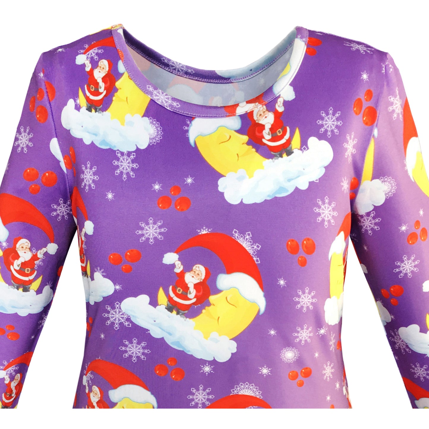Girls Dress Forest Fox Long Sleeve Size 3-12 Years