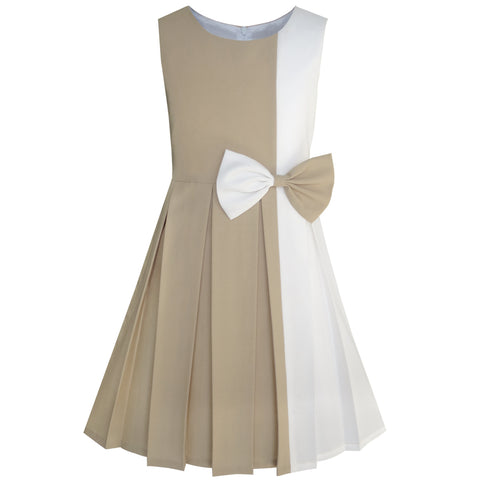 Girls Dress Canada Flag National Day Party Dress Size 4-14 Years
