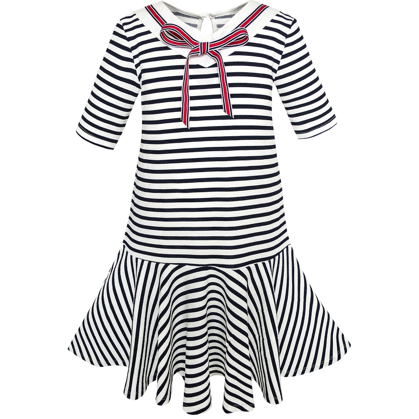 Girls Dress School Check Suspender Skirt Size 4-12 Years
