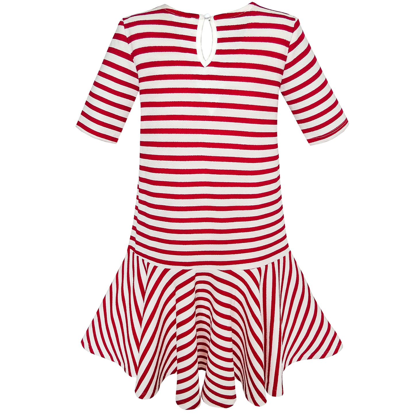 Girls Dress School Check Suspender Skirt Size 4-12 Years