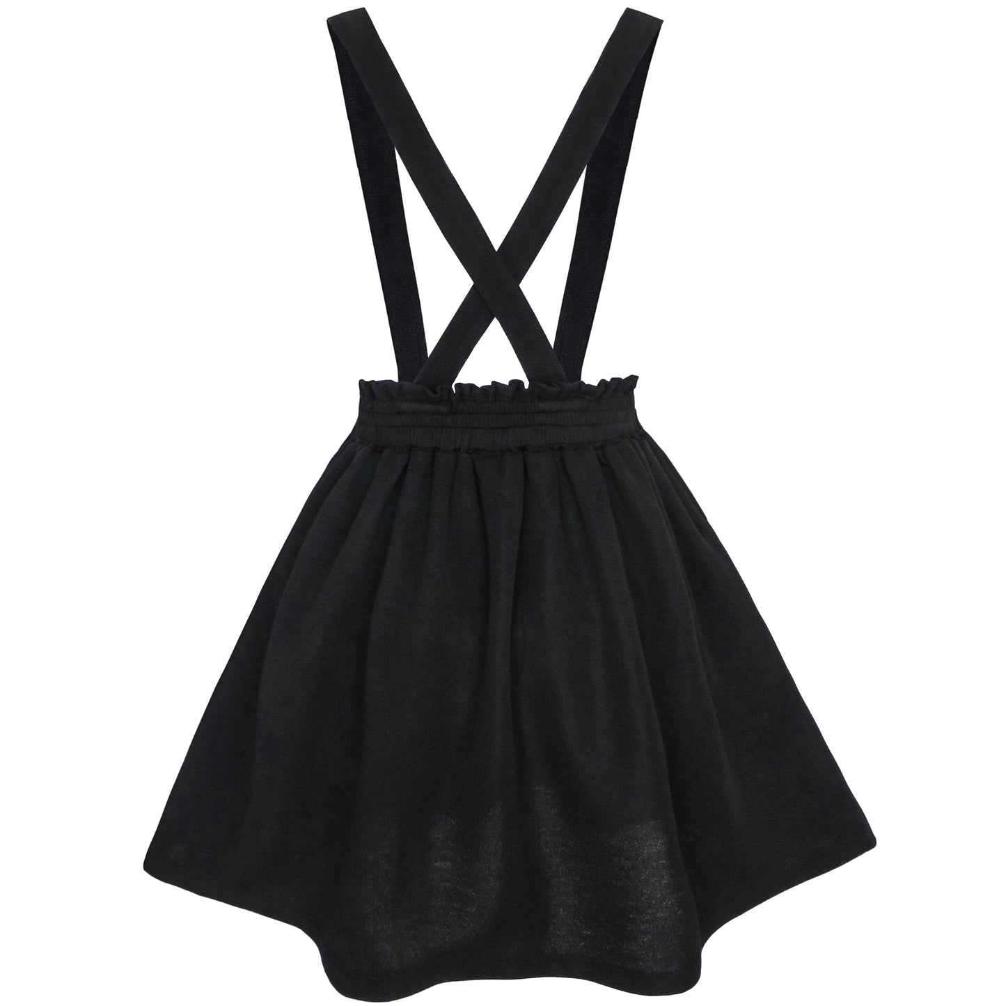 Girls Dress Suspender Pleated Mini High Waist Halloween Party Size 4-12 Years