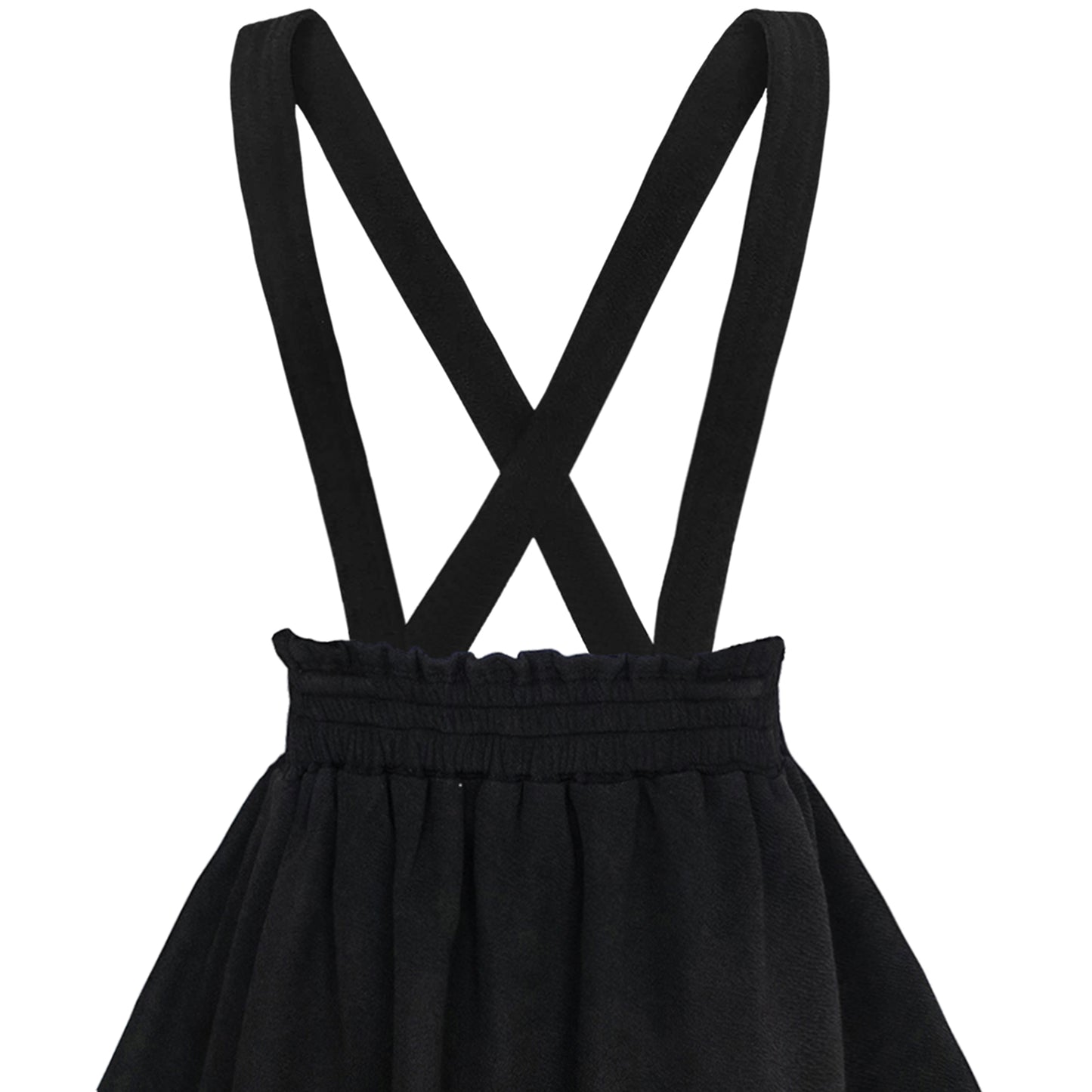 Girls Dress Suspender Pleated Mini High Waist Halloween Party Size 4-12 Years