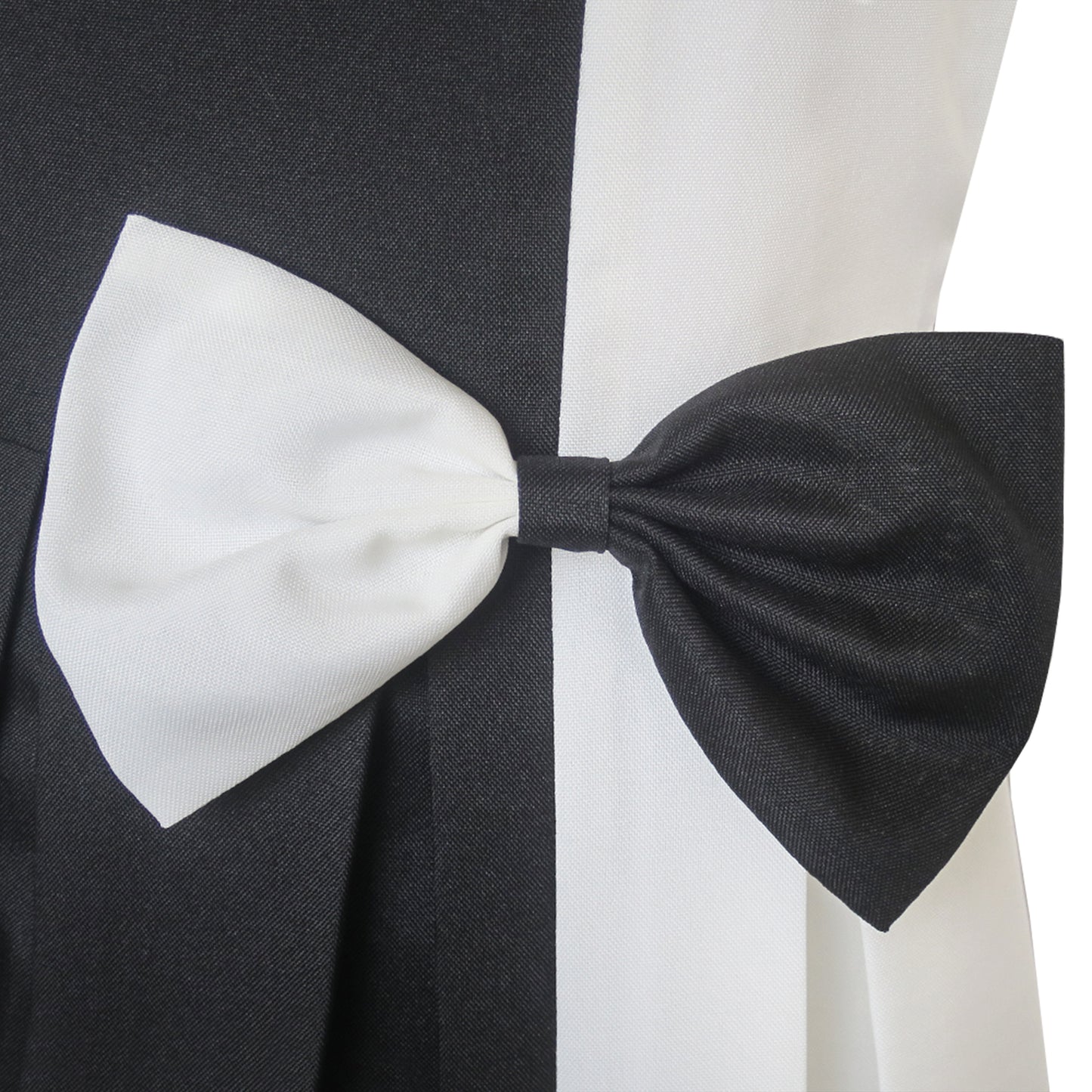 Girls Dress Color Block Contrast Bow Tie Everyday Party Size 4-14 Years