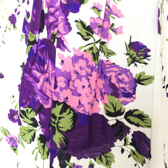 Girls Dress Rose Flower Double Bow Tie Party Size 4-12 Years