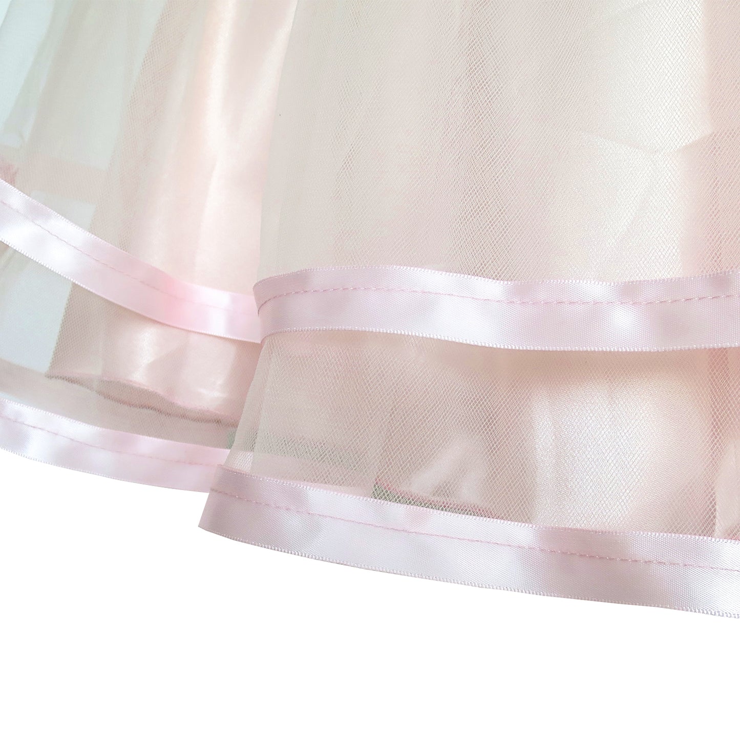 Sunny Fashion Girls Elegant Wave Hem Tulle Party Dress