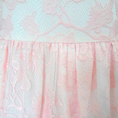 Girls Dress Lace Tassel Hem Princess Party Size 4-16 Years