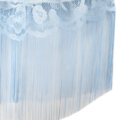 Girls Dress Lace Tassel Hem Princess Party Size 4-16 Years