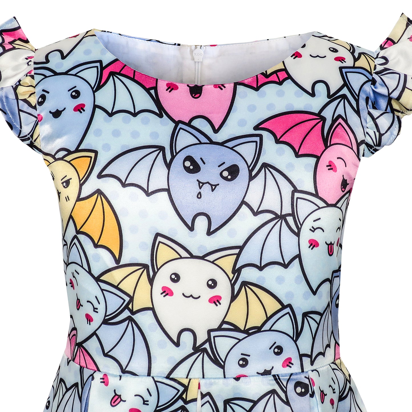 Girls Dress Halloween Pumpkin Ghost Costume Tank Dress Size 3-12 Years