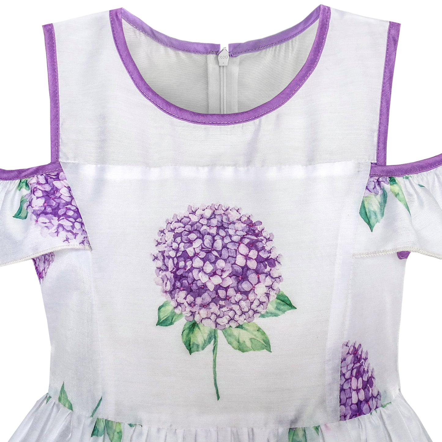 Girls Dress Striped Rose Print Tulle Size 4-14 Years