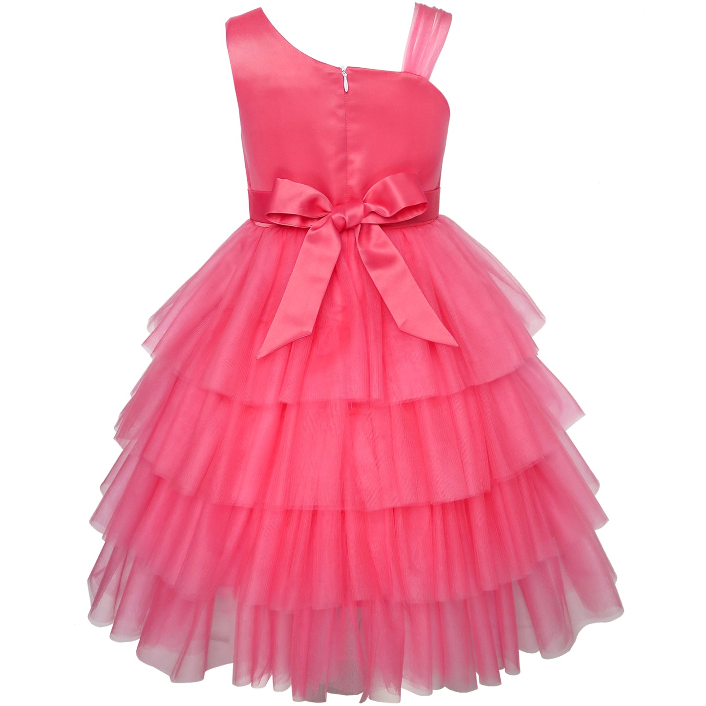 Flower Girl Dress Sequin Bridesmaid Wedding Party Size 5-14 Years