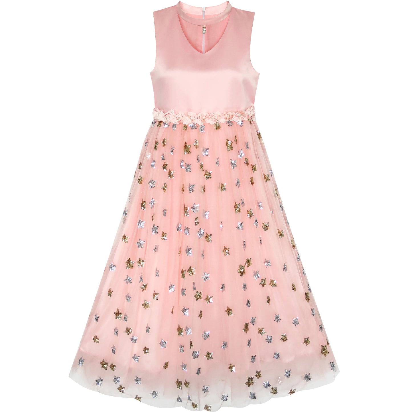 Flower Girls Dress Dancing Ball Gown Princess Party Size 6-14 Years