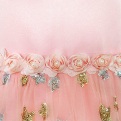 Flower Girls Dress Dancing Ball Gown Princess Party Size 6-14 Years