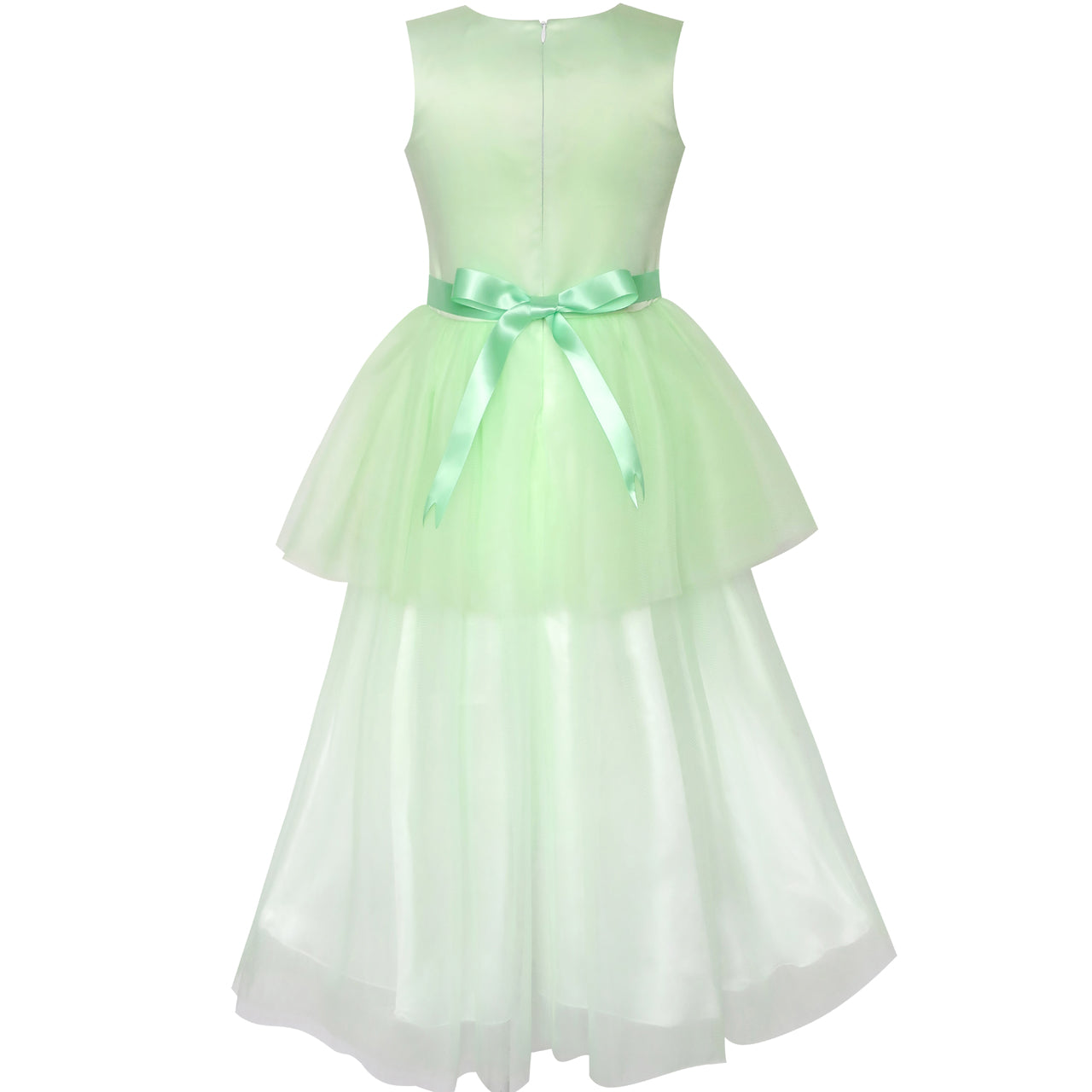 Flower Girls Dress Dancing Ball Gown Princess Party Size 6-14 Years