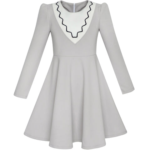 Girls Dress School Check Suspender Skirt Size 4-12 Years