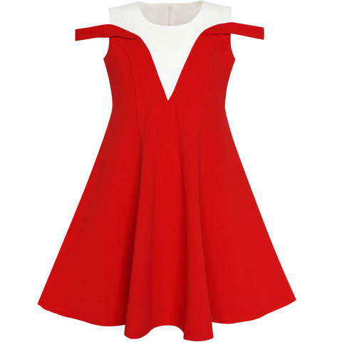 Girls Dress Forest Fox Long Sleeve Size 3-12 Years