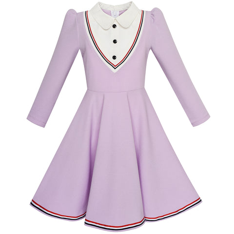 Girls Dress School Check Suspender Skirt Size 4-12 Years
