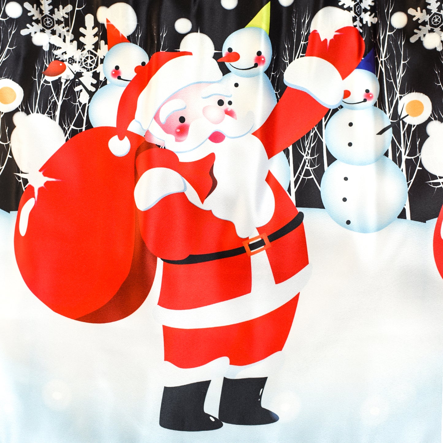 Sunny Fashion Girls Christmas Reindeer Bow A-Line Dress