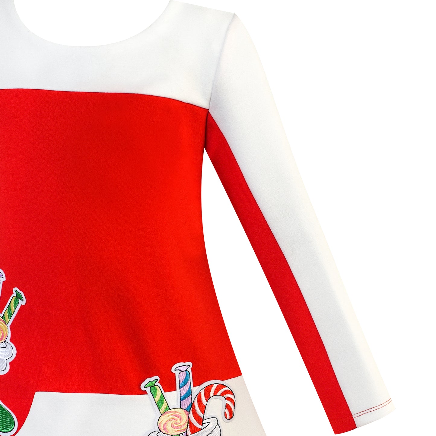 Girls Dress Long Sleeve Daisy Flower Striped Casual Cotton Size 3-12 Years