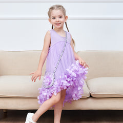 Girls Dress A-line Cute Handbag Princess Size 5-10 Years