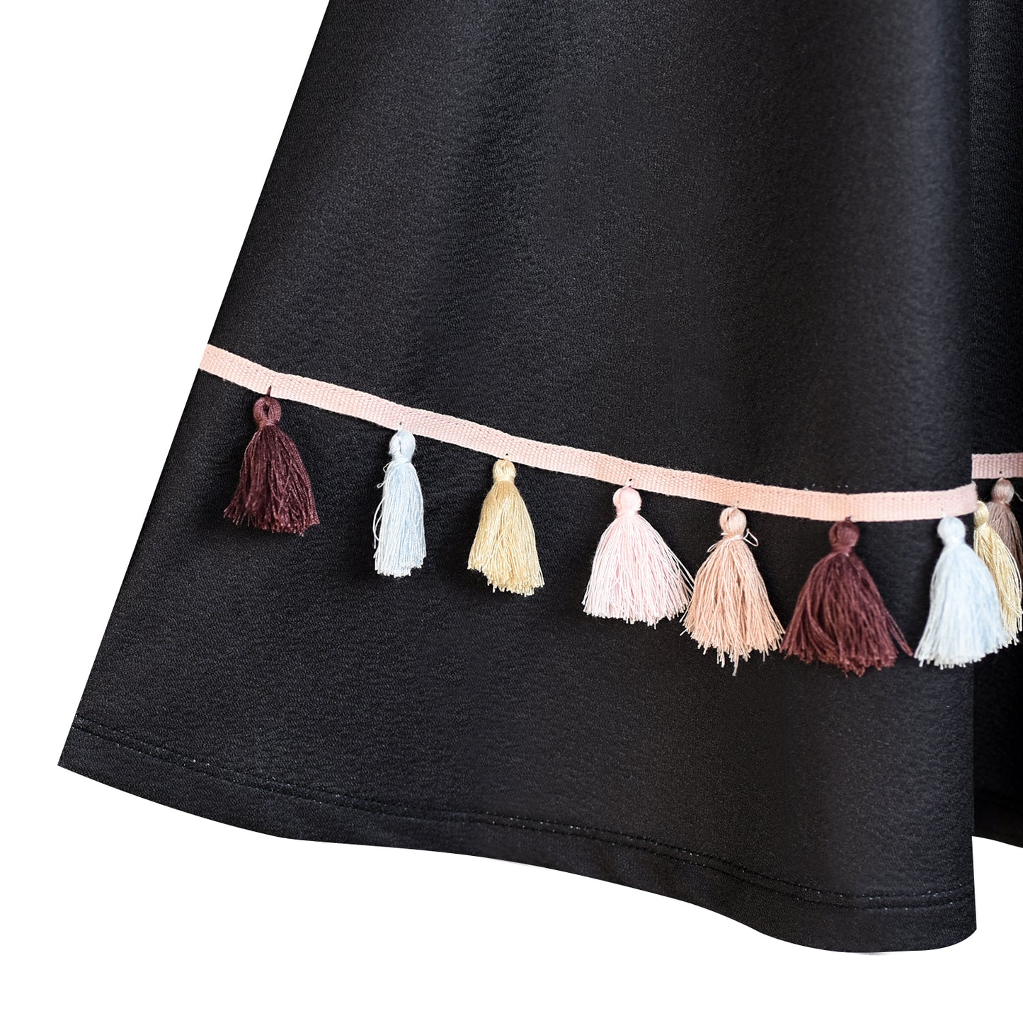 Girls Dress Forest Fox Long Sleeve Size 3-12 Years