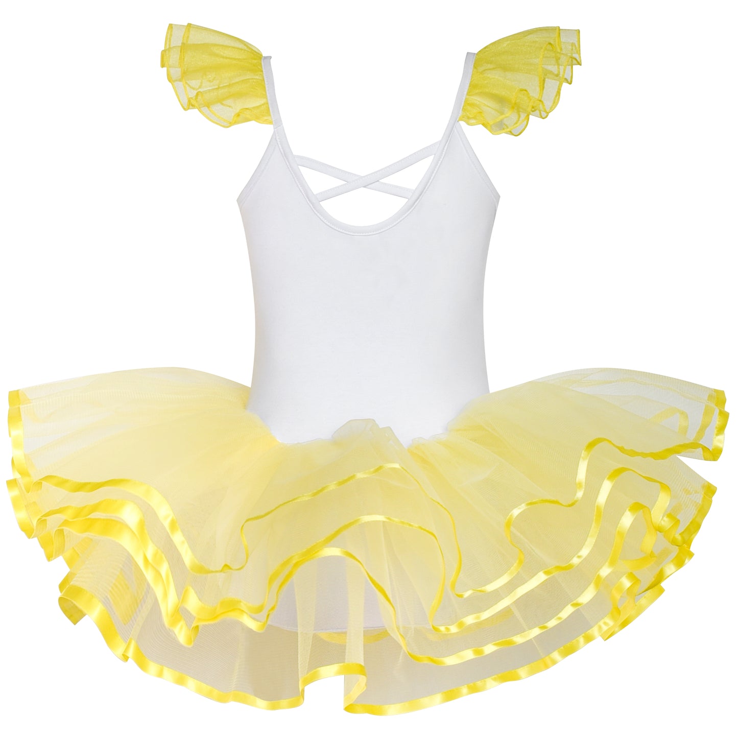 Girls Dress Cute Tutu Dancing Heart Party Size 2-8 Years