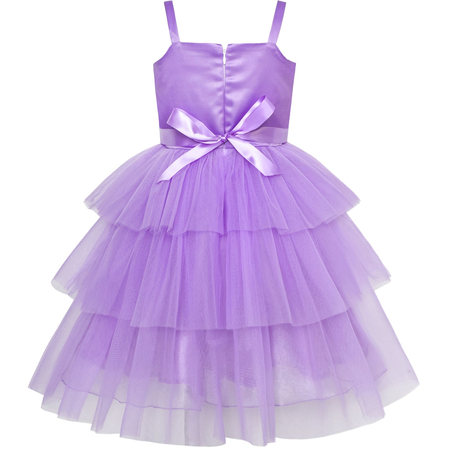 Girls Dress Cat Face Tower Ruffle Dancing Party Size 3-12 Years