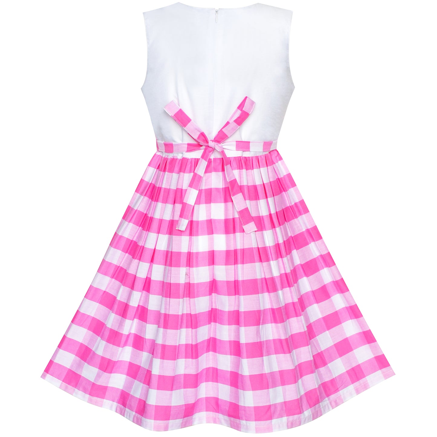 Girls Dress Tartan Size 4-10 Years
