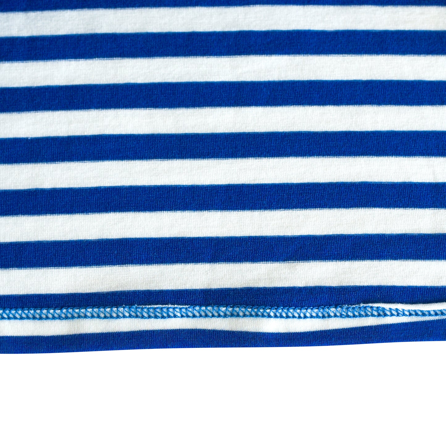 Girls Dress Flower Embroidered Stripe Short Sleeve Size 2-12 Years
