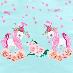Girls Dress Rose Flower Double Bow Tie Party Size 4-12 Years