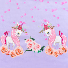 Girls Dress Rose Flower Double Bow Tie Party Size 4-12 Years