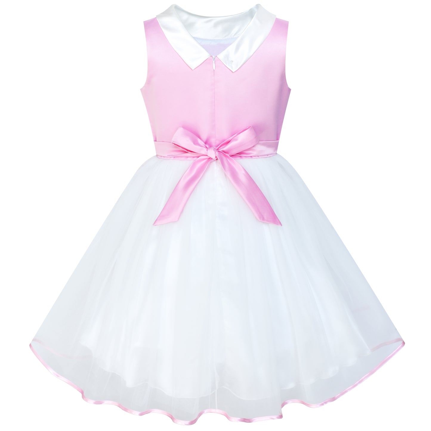 Flower Girls Dress Butterfly Pageant Party Size 6-12 Years