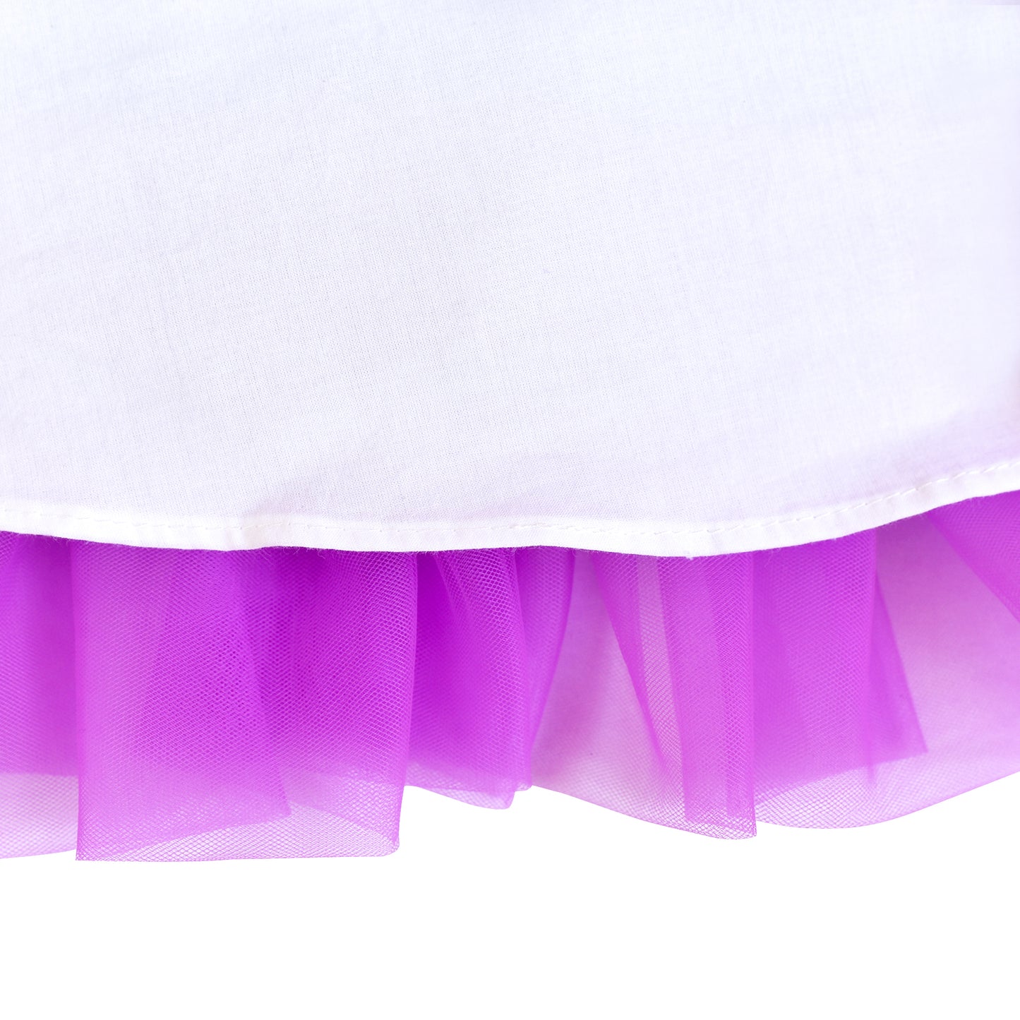 SUNNY FASHION Pink Cake Birthday Princess Dress