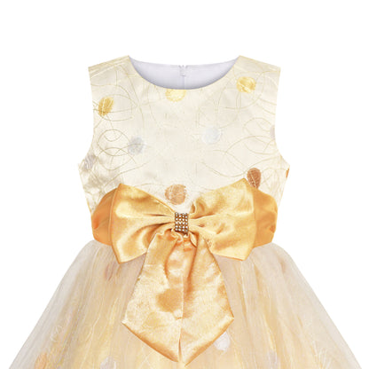 Sunny Fashion Girls Printed Cotton A-Line Dress