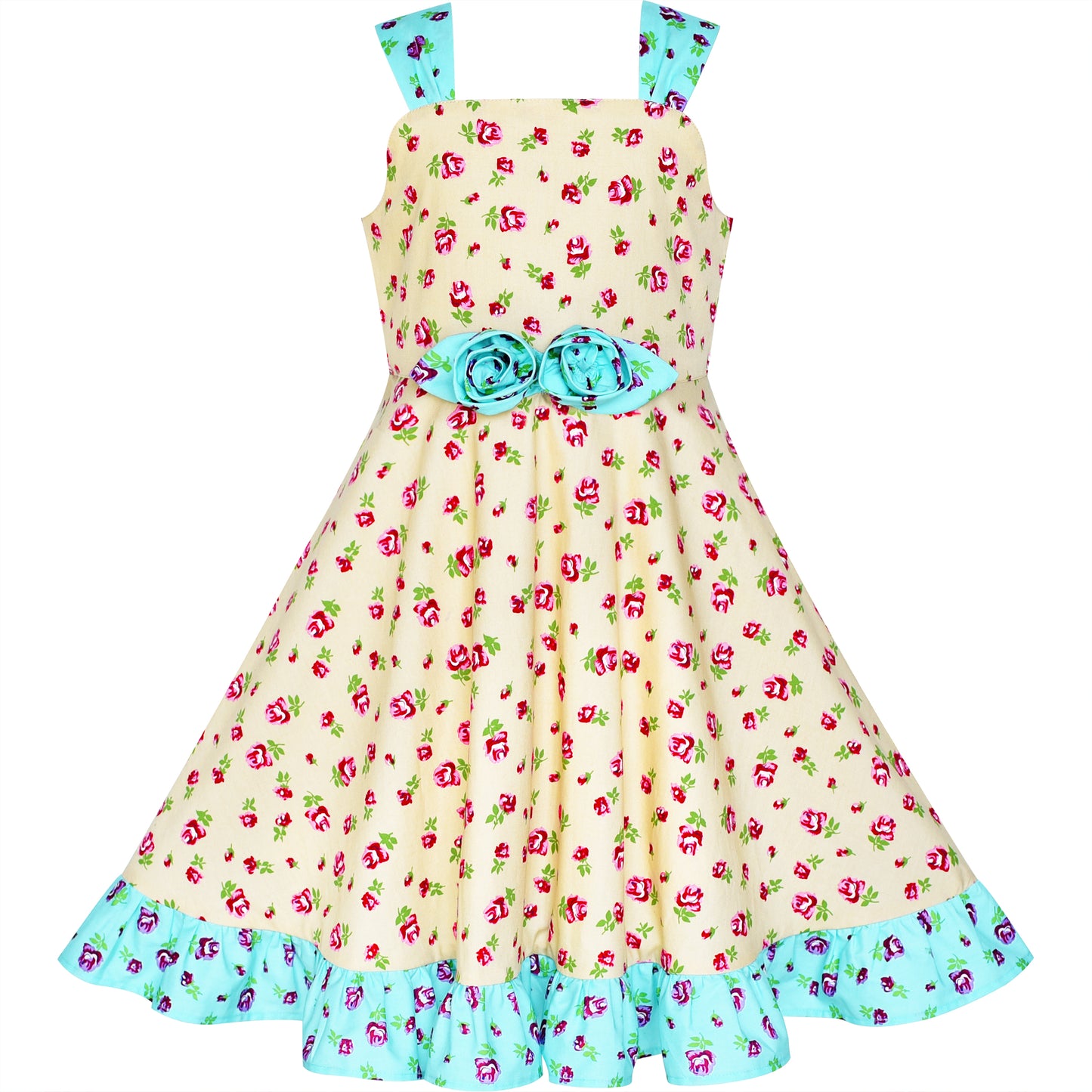 Girls Dress Bug Dot Size 2-10 Years
