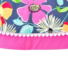 Girls Dress Floral Colorful Sundress Cotton Casual Size 4-12 Years