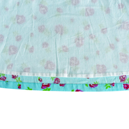 Sunny Fashion Girls Strawberry Ruffle Collar Cotton Dress