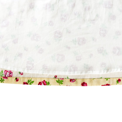 Sunny Fashion Girls Strawberry Ruffle Collar Cotton Dress