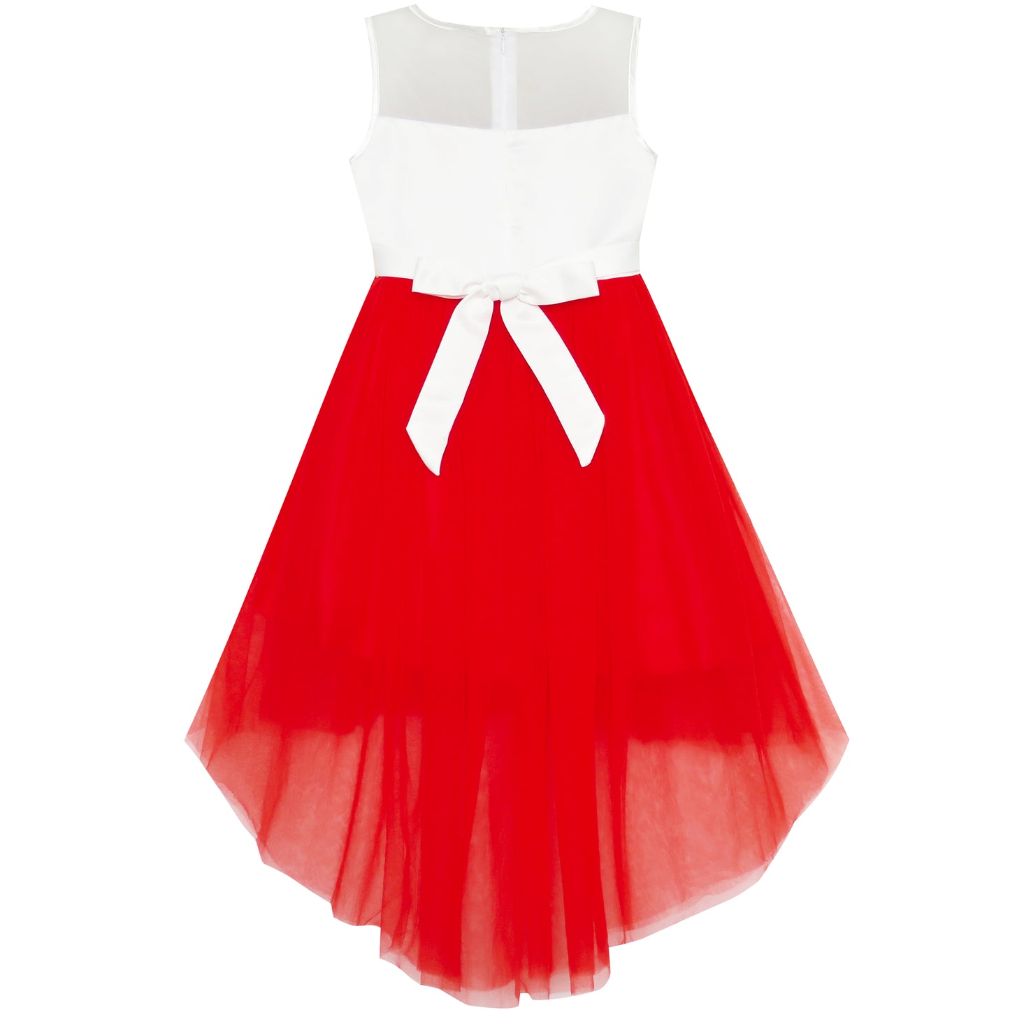 Girls Dress Hi-low Magic Wand Princess Crown Dress Up Costume Size 4-14 Years