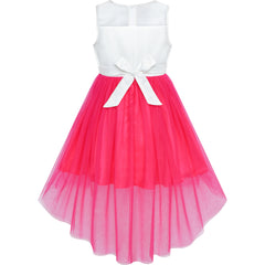 Girls Dress Hi-low Magic Wand Princess Crown Dress Up Costume Size 4-14 Years