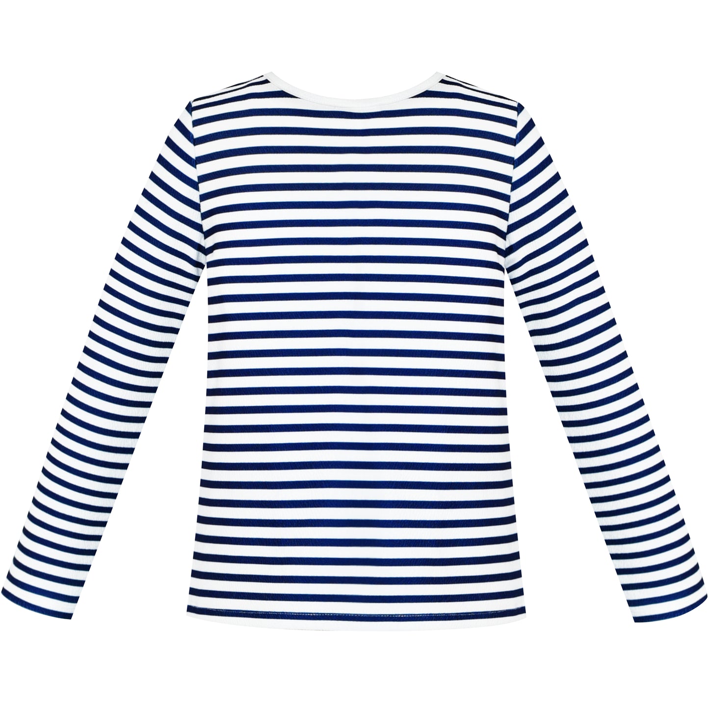 Girls Outfit Set 2 Piece Suspender Denim Button Striped Tee Size 4-12 Years