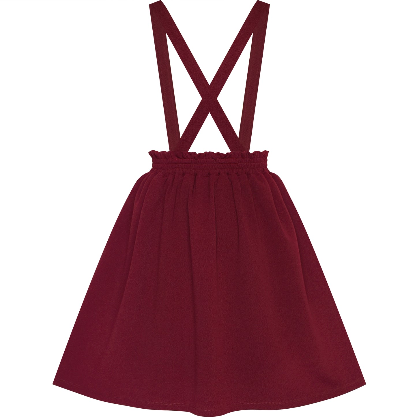 Girls Outfit Set 2 Piece Suspender Denim Button Striped Tee Size 4-12 Years